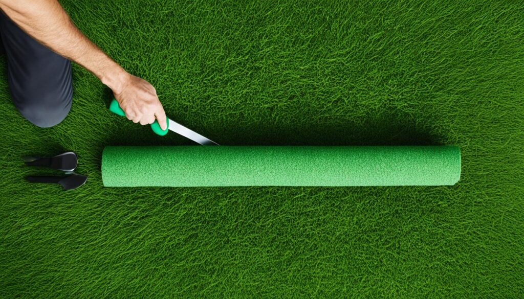 rollrasen leicht verlegen