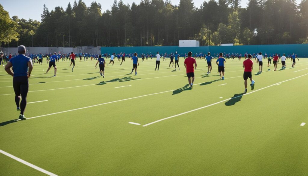 Rollrasen für Sportanlagen und Spielbereiche